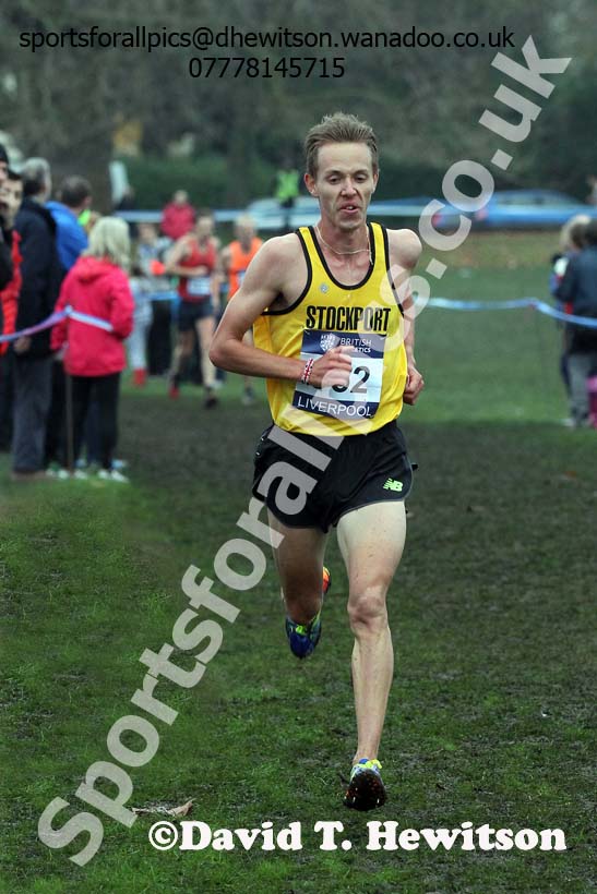 Senior men's European Cross Country Trials, Sefton Park, Liverpool. Photo: David T. Hewitson/Sports for All Pics